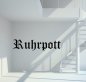 Preview: Ruhrpott Schriftzug Wandtattoo